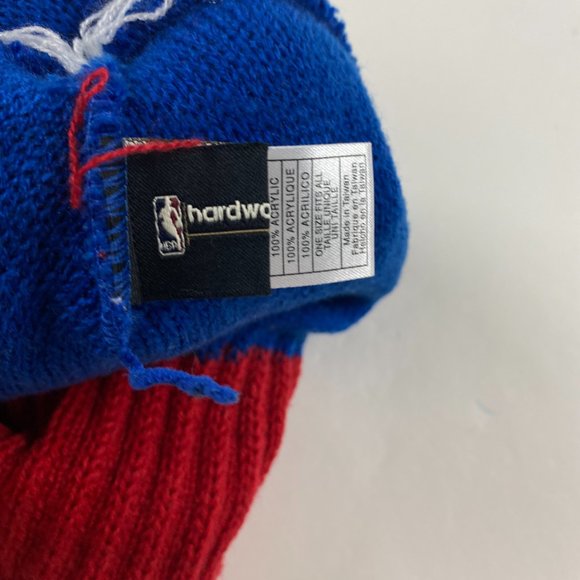 New Jersey Nets Reebok Hardwood Classics Beanie Hat Toque Cap Adult One Size NBA - Picture 5 of 6